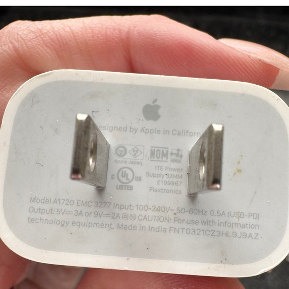 Apple Original USB-C Charger Block to USB-PD Charging Cord Set of 2 Cords - Picture 4 of 4